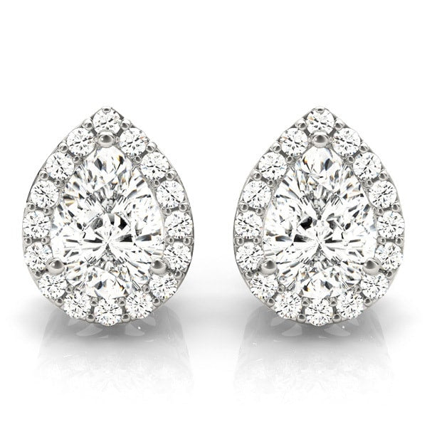 Halo Diamond Earring