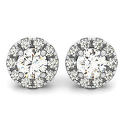 Halo Diamond Earring