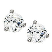 12 Diamond Round Stud Earring Set