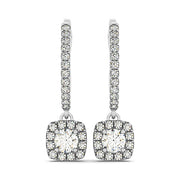 Halo Diamond Earring