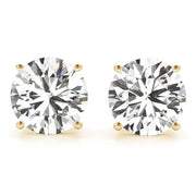 14K Yellow Gold 3/8 ct tw All Studs & Stud Mounts Diamond Earring