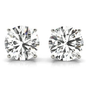 Platinum 3/8 ct tw All Studs & Stud Mounts Diamond Earring