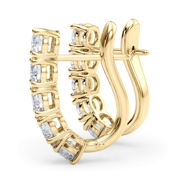 14K Yellow Gold 1/3 ct tw New Style Diamond Earring