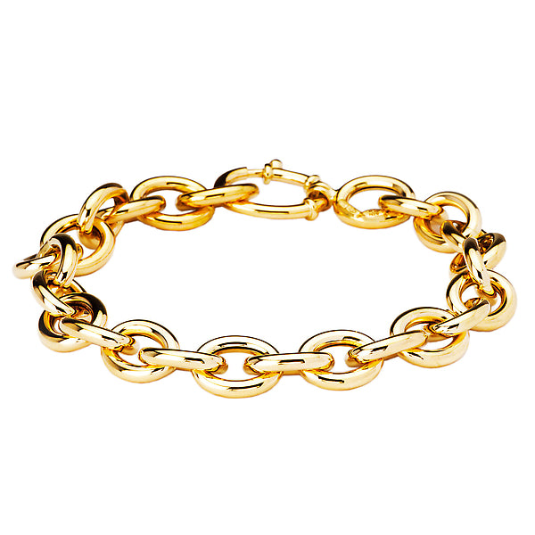 Ladies Fashion Italian Cable Link Bracelet