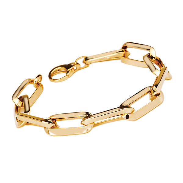 Beveled Link Bracelet