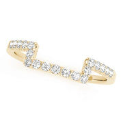 14K Yellow Gold Diamond Wedding Ring