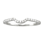 Multi-Diamond PavÃ© Wedding Ring