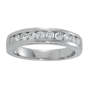 10-Diamond Round Wedding Ring