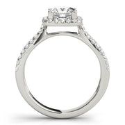 Halo Diamond Engagement Ring