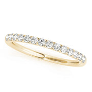 18K Yellow Gold 1/4 ct tw Diamond Wedding Ring