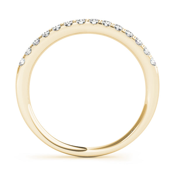 14K Yellow Gold 1/4 ct tw Diamond Wedding Ring