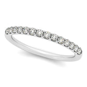 18K White Gold 1/4 ct tw Diamond Wedding Ring