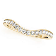 14K Yellow Gold Multi-Diamond Wedding Band