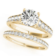 18K Yellow Gold 1.33ctw Round Diamond Ring