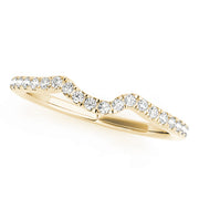 14K Yellow Gold Diamond Wedding Ring