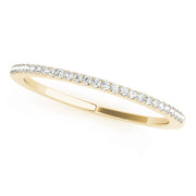 18K Yellow Gold Multi-Diamond Wedding Band