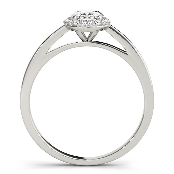 Halo Diamond Engagement Ring