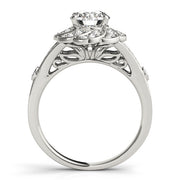 Halo Diamond Engagement Ring