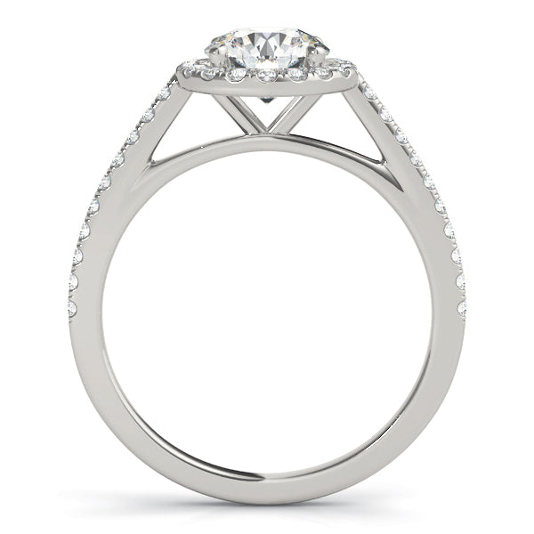 Halo Diamond Engagement Ring