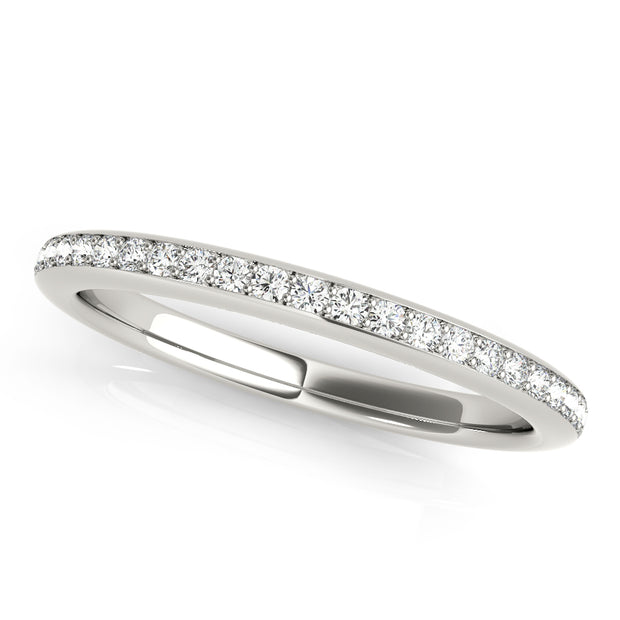 Multi-Diamond 14K Gold Wedding Ring