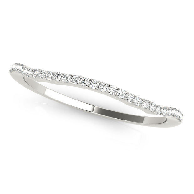 Diamond Wedding Ring with 29 Round Stones