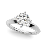 1.0 CT Round Diamond Engagement Solitaire Ring