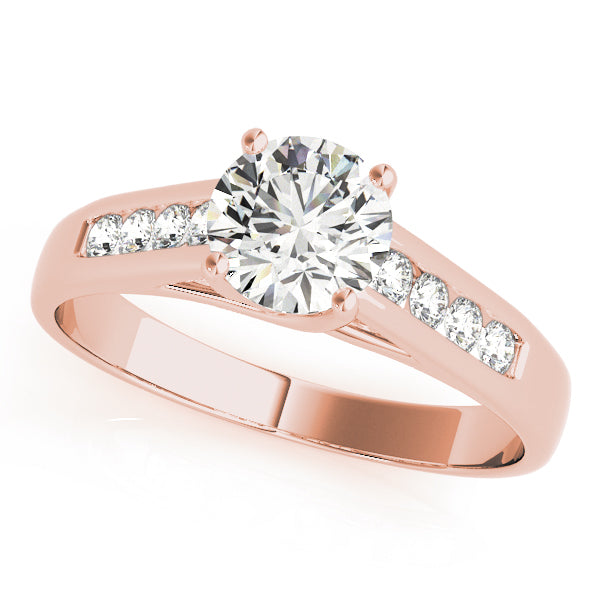 Trellis Diamond Engagement Ring