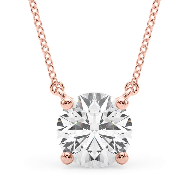 Solitaire Diamond Pendant