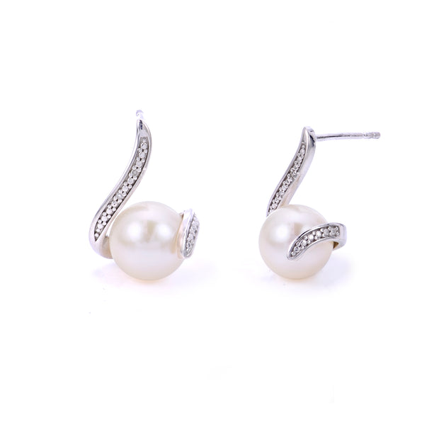 Sterling Silver Freshwater Pearl Earring