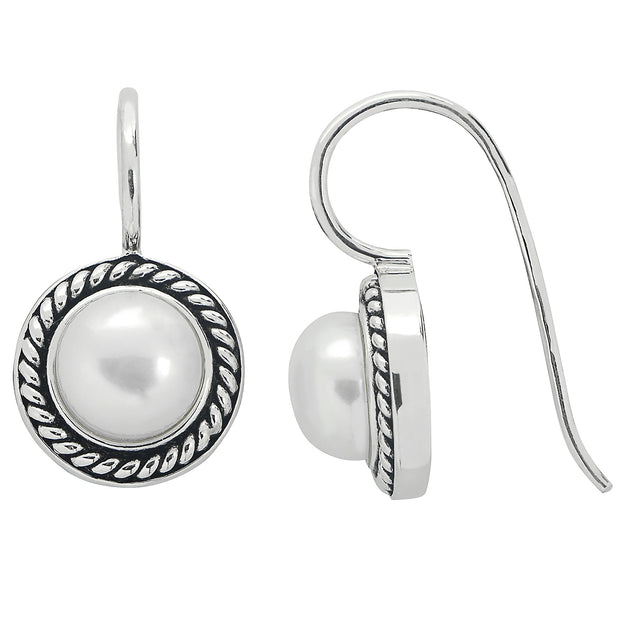 Sterling Silver Freshwater Pearl Earring