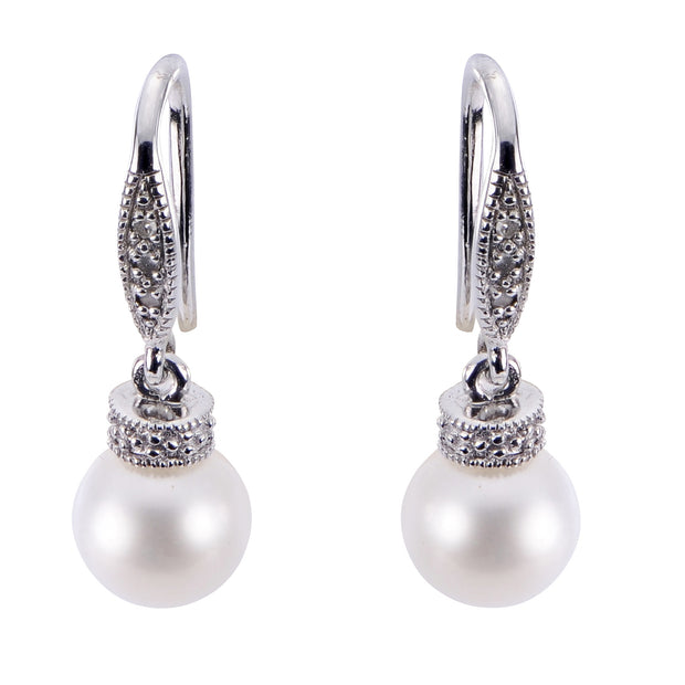 Sterling Silver Freshwater Pearl Earring