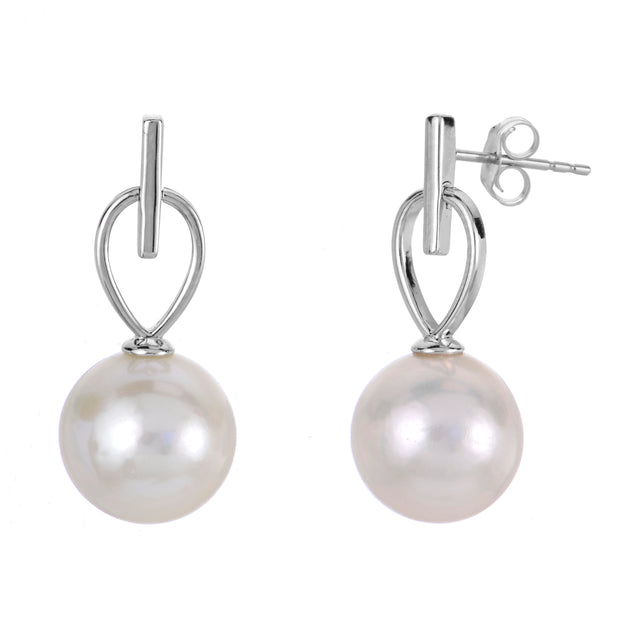 Sterling Silver Freshwater Pearl Earring