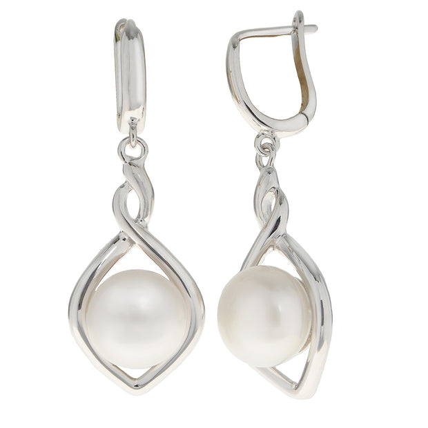 Sterling Silver Freshwater Pearl Earring