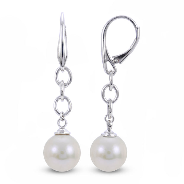 Sterling Silver Freshwater Pearl Earring