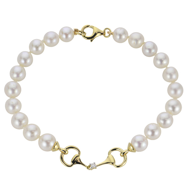 Sterling Silver Freshwater Pearl Bracelet