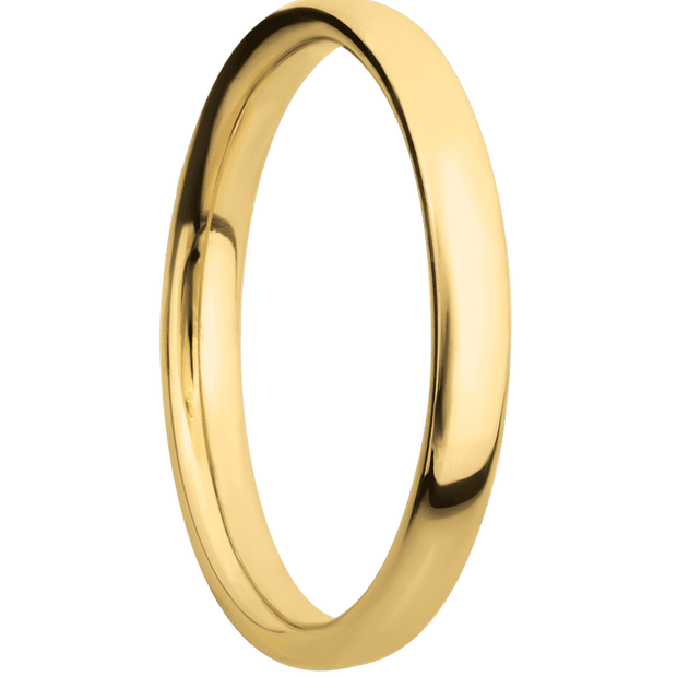 14K Yellow Gold with Polish Finish