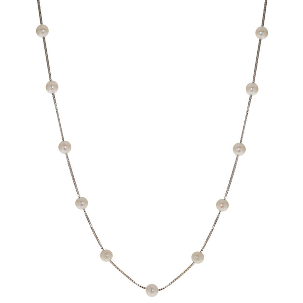 Sterling Silver Freshwater Pearl Necklace