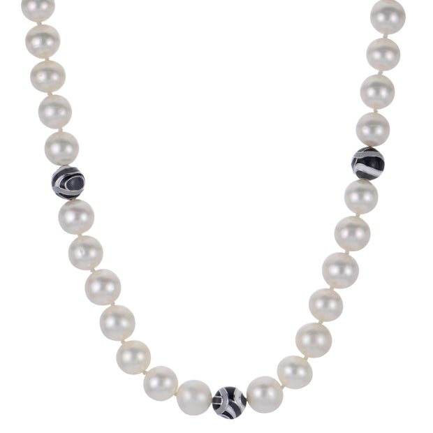 Sterling Silver Freshwater Pearl Necklace