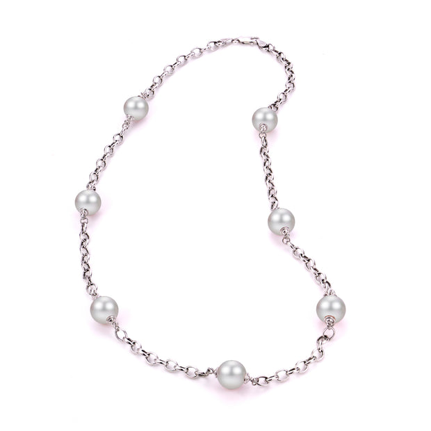 Sterling Silver Freshwater Pearl Necklace