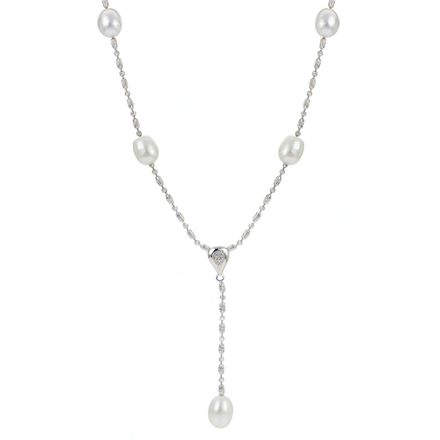 Sterling Silver Freshwater Pearl Necklace