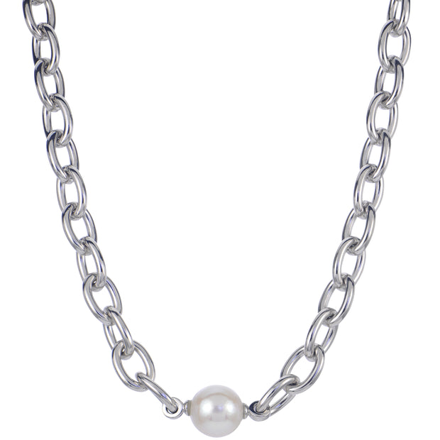 Sterling Silver Freshwater Pearl Necklace