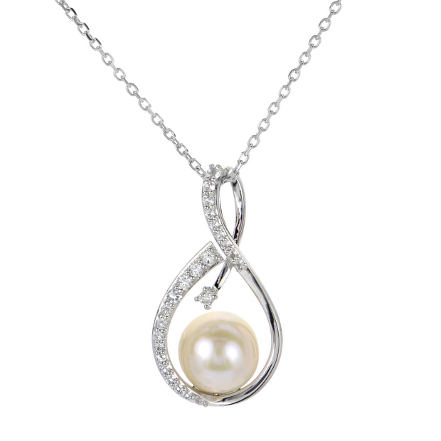 Sterling Silver Freshwater Pearl Pendant