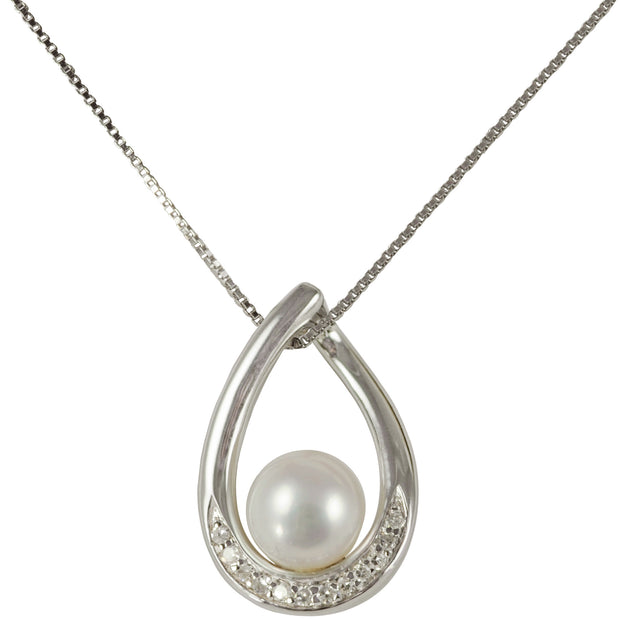 Sterling Silver Freshwater Pearl Pendant