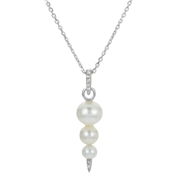 Sterling Silver Freshwater Pearl Pendant