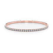 14K Rose Gold 7/8 ct tw New Style Diamond Bracelet