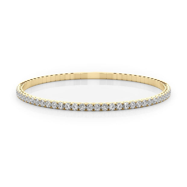 18K Yellow Gold 7/8 ct tw New Style Diamond Bracelet