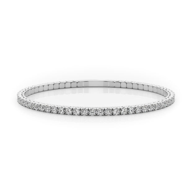 14K White Gold 1 5/8 ct tw New Style Diamond Bracelet
