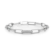 14K White Gold 1 1/8 ct tw New Style Diamond Bracelet