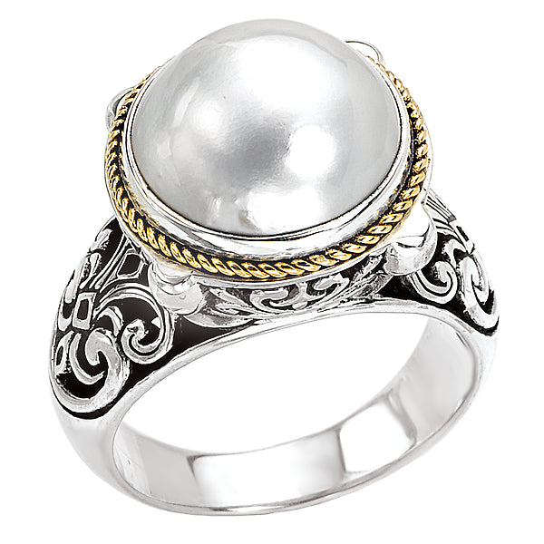 Ladies Fashion Pearl Ring