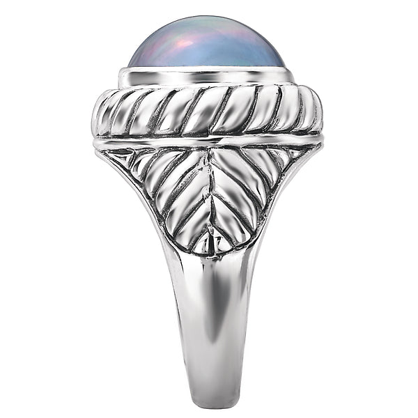 Ladies Mabe Pearl Ring